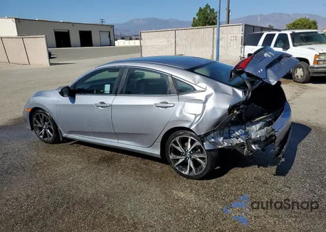 2020 Honda Civic Sport из США, поврежденный, VIN 2HGFC2F87LH516688